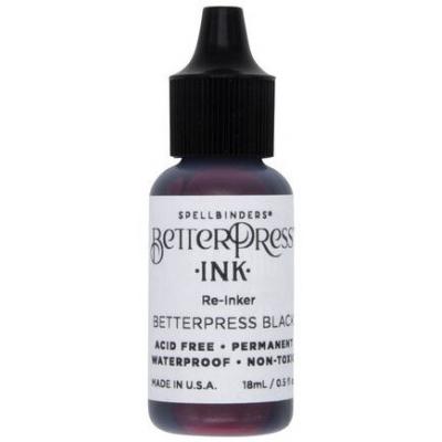 Spellbinders Reinker BetterPress - Black